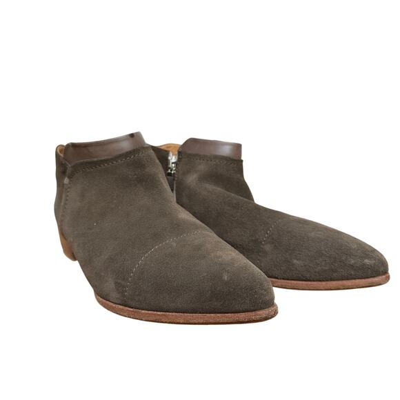 Alberto Fermani Brown Suede Ankle Boots – Made in Italy – Size 37.5 - Picture 3 of 10